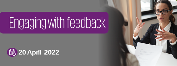 Engaging with feedback