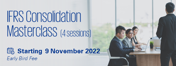 IFRS Consolidation Masterclass (early bird)
