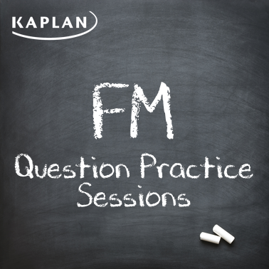 ACCA Financial Management (FM/F9) – Question Practice Sessions