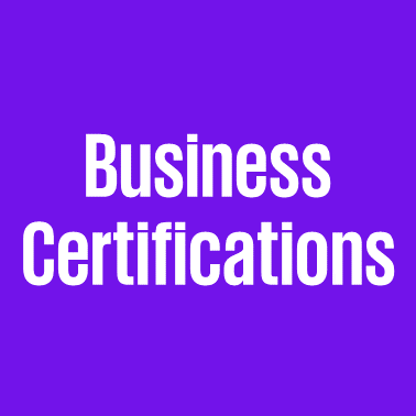 Business Certifications