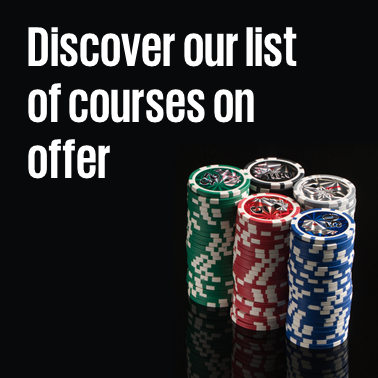 Discover our list of courses on offer