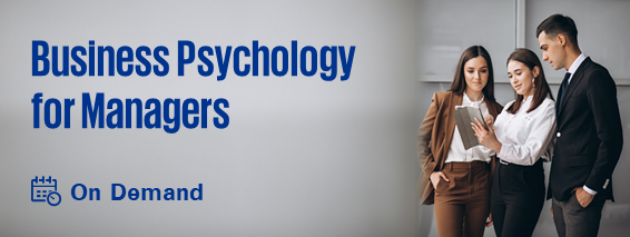 Business Psychology for Managers