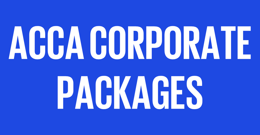 ACCA Corporate Packages