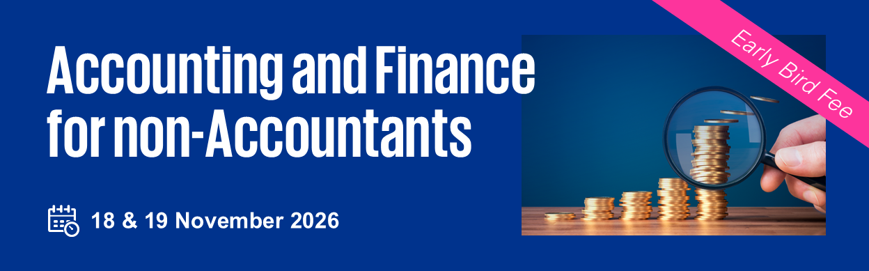 Accounting and Finance for non-Accountants (early bird 2026)